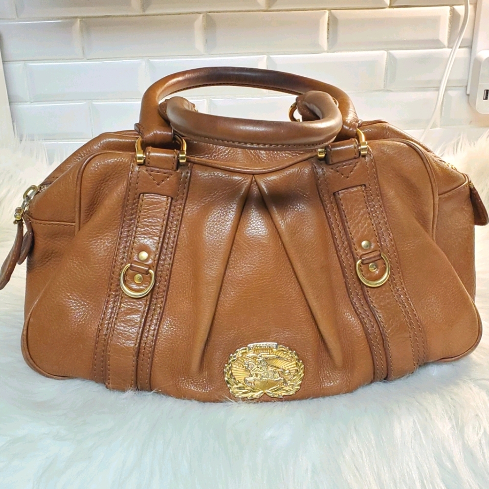 Burberry Logo Satchel Authentic